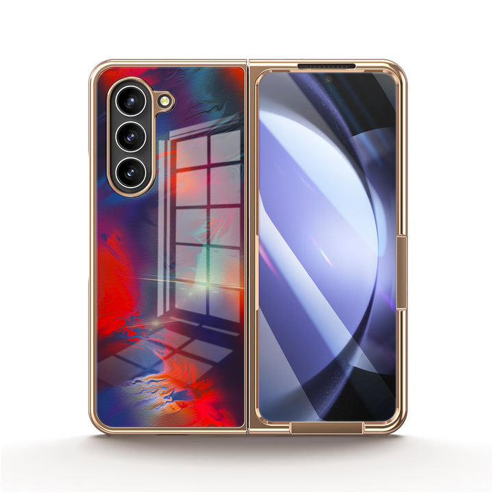 " Dream World " | Samsung Tempered Glass Case