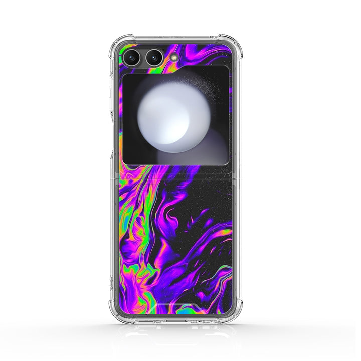 " Ghost Fire " | Samsung Electroplated Glass Case