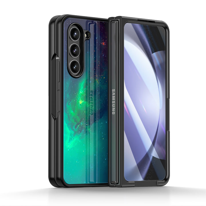 " Milky Way-Aurora " | Samsung Tempered Glass Case