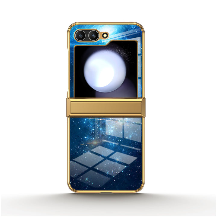 " IT Galaxy " | Samsung Electroplated Glass Case