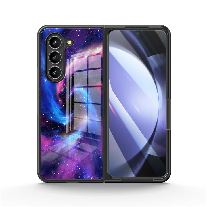 " Milky Way-Vortex " | Samsung Tempered Glass Case