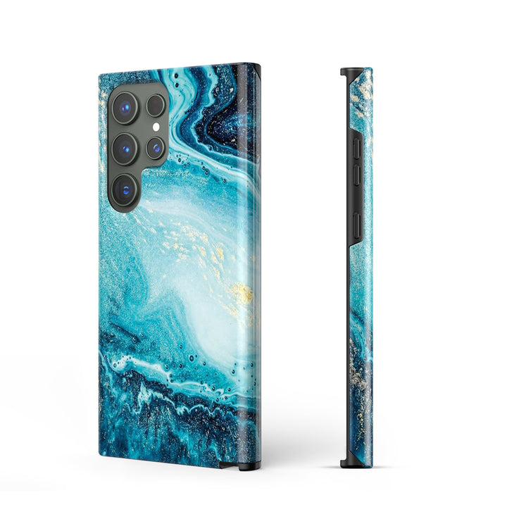 Samsung Galaxy Series | " Ocean Star " Tempered Glass Phone Case