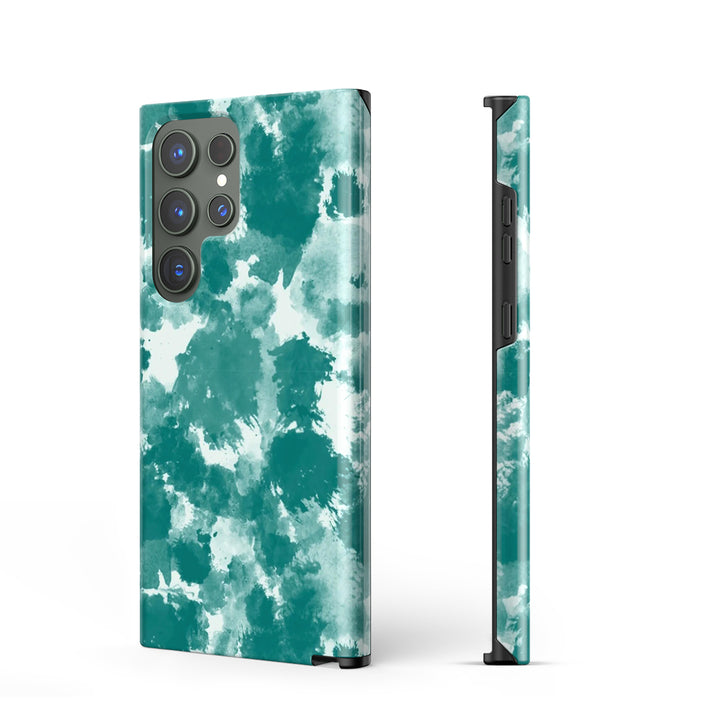 Samsung Tie Dye Series | " Camouflage " Tempered Glass Phone Case