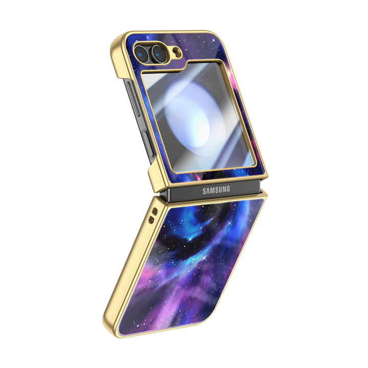 " Milky Way-Vortex " | Samsung Electroplated Glass Case