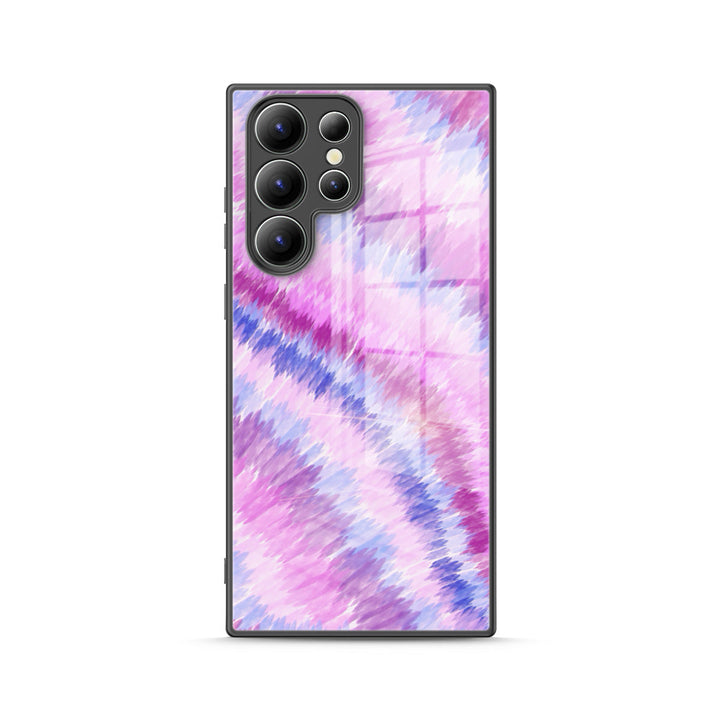 Samsung Tie Dye Series | " Lavender " Liquid Silicone Phone Case