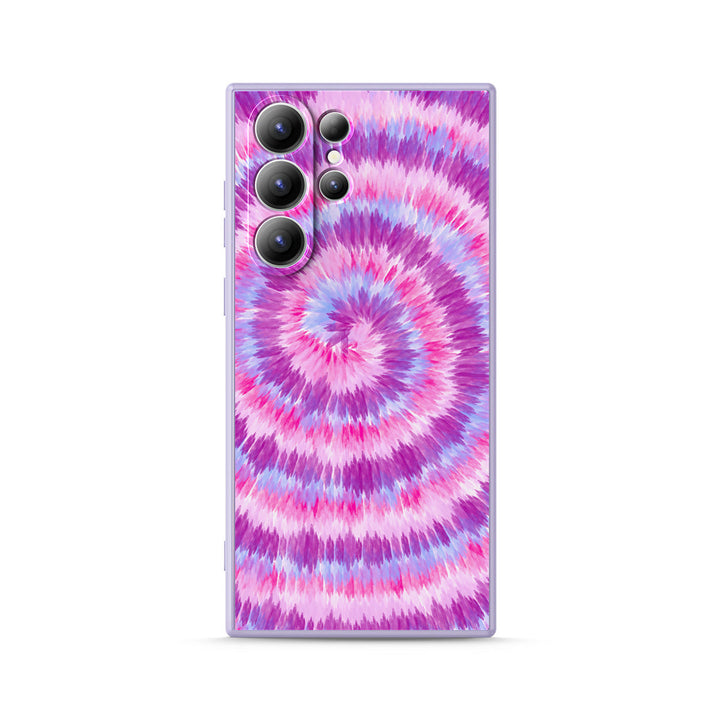 Samsung Tie Dye Series | " Sea of Flowers " Liquid Silicone Phone Case