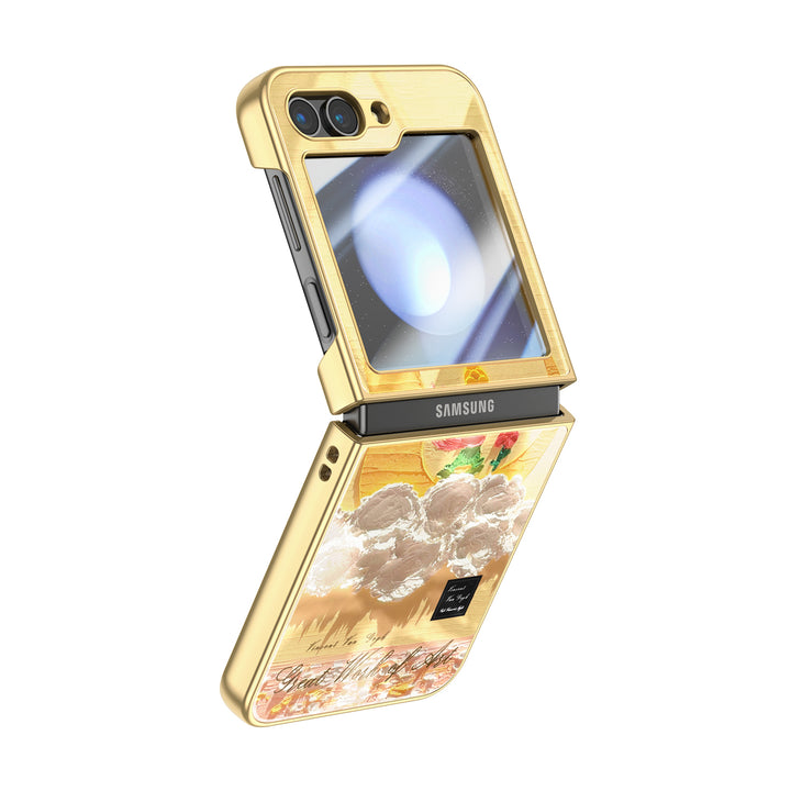 " The Little Prince-Mango Moon " | Samsung Electroplated Glass Case