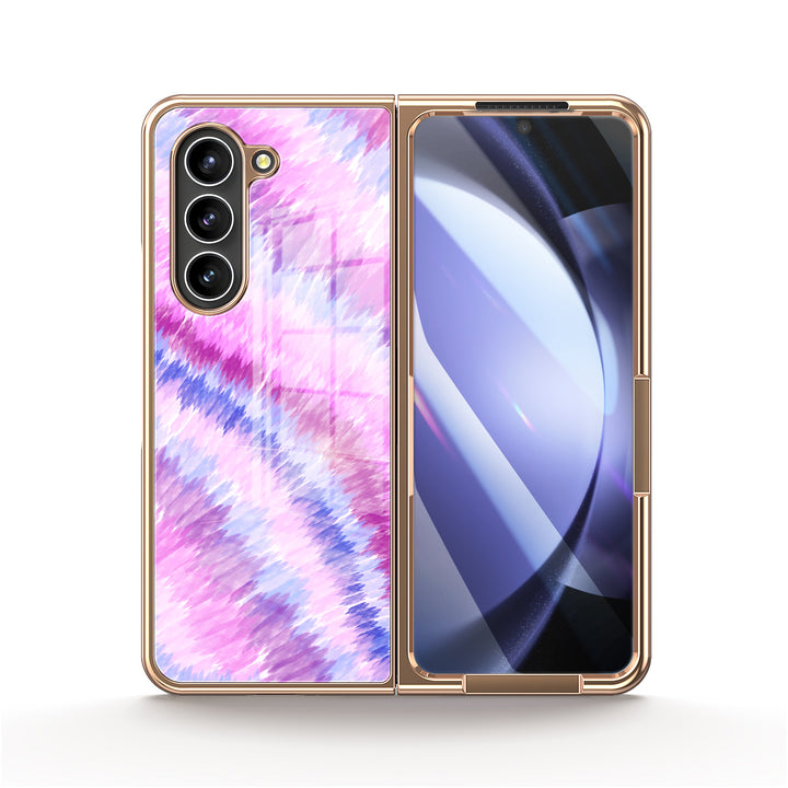 " Lavender " | Samsung Tempered Glass Case