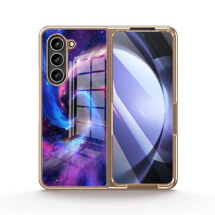 " Milky Way-Vortex " | Samsung Tempered Glass Case