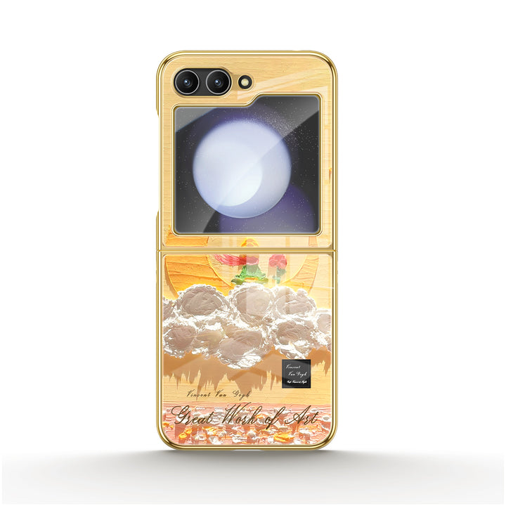 " The Little Prince-Mango Moon " | Samsung Electroplated Glass Case