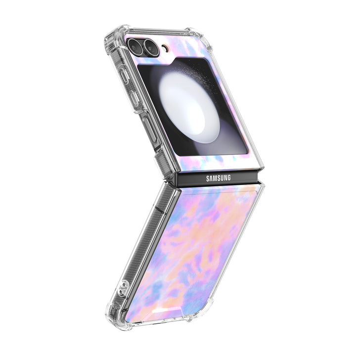 " Purple Mirror " | Samsung Electroplated Glass Case