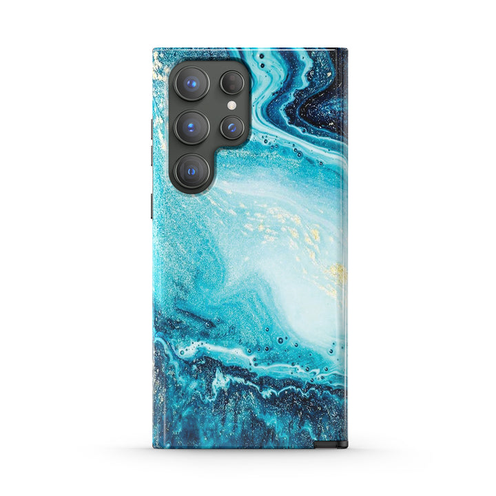 Samsung Galaxy Series | " Ocean Star " Liquid Silicone Phone Case