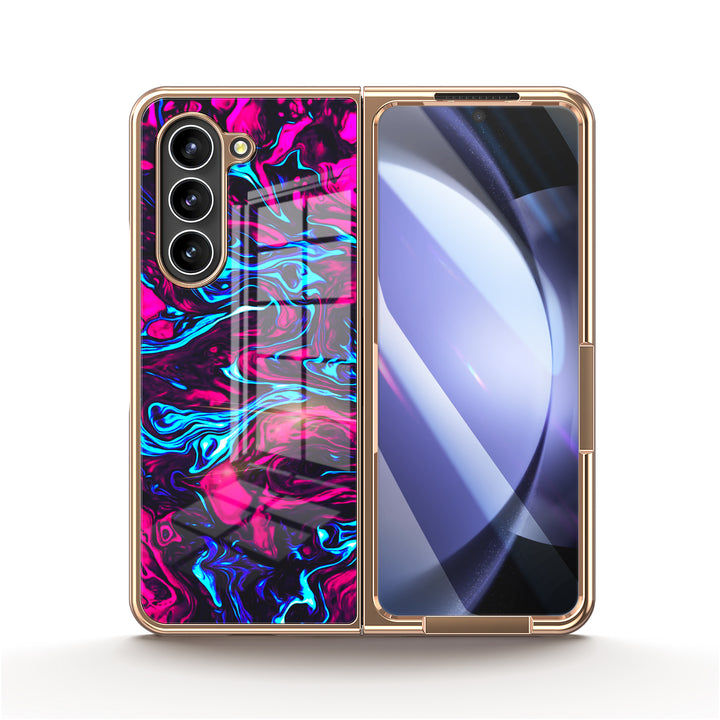 " Distorted Spacetime " | Samsung Tempered Glass Case