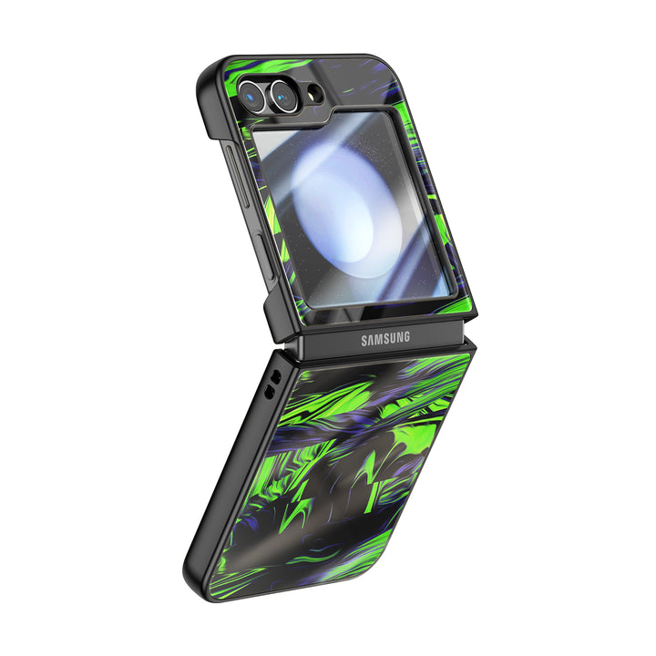 " Spy Green " | Samsung Electroplated Glass Case