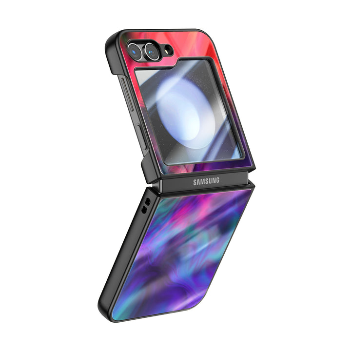 " Aurora Wind " | Samsung Electroplated Glass Case