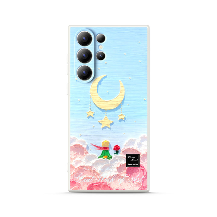 Samsung Oil Painting Series |  " The Little Prince- Stars and Moon " Tough Phone Case