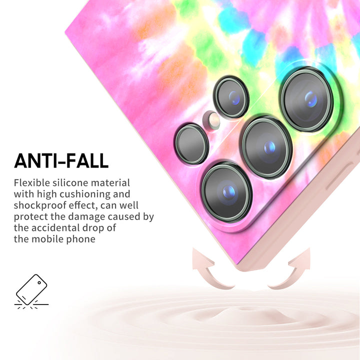 Samsung Tie Dye Series | " Dream " Liquid Silicone Phone Case