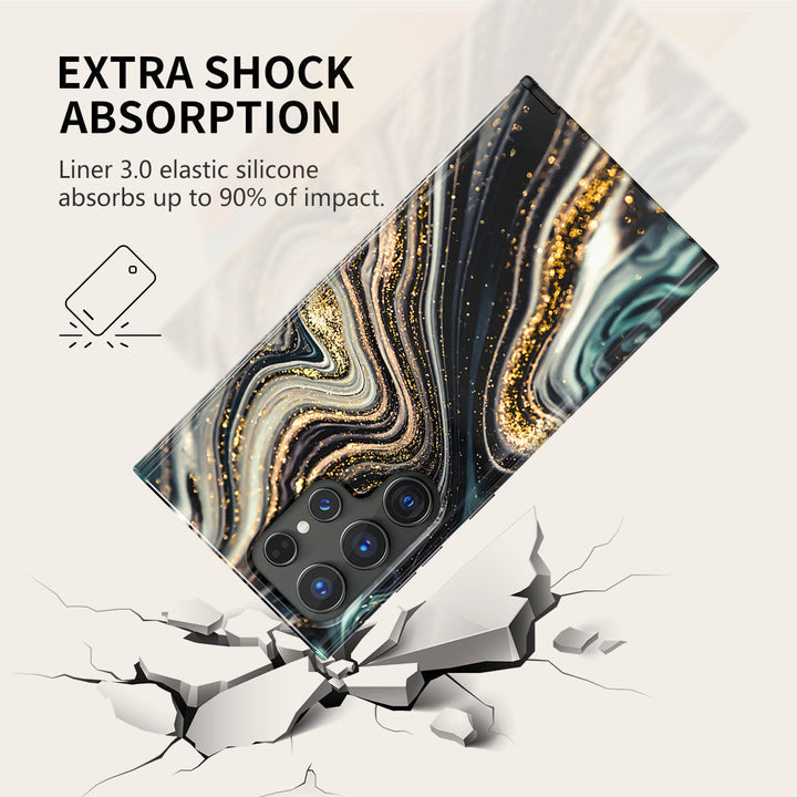 Samsung Gilt Series | " Gilt Agate " Tough Phone Case