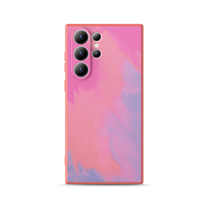 " Blue Pink " | Samsung Liquid Silicone Case