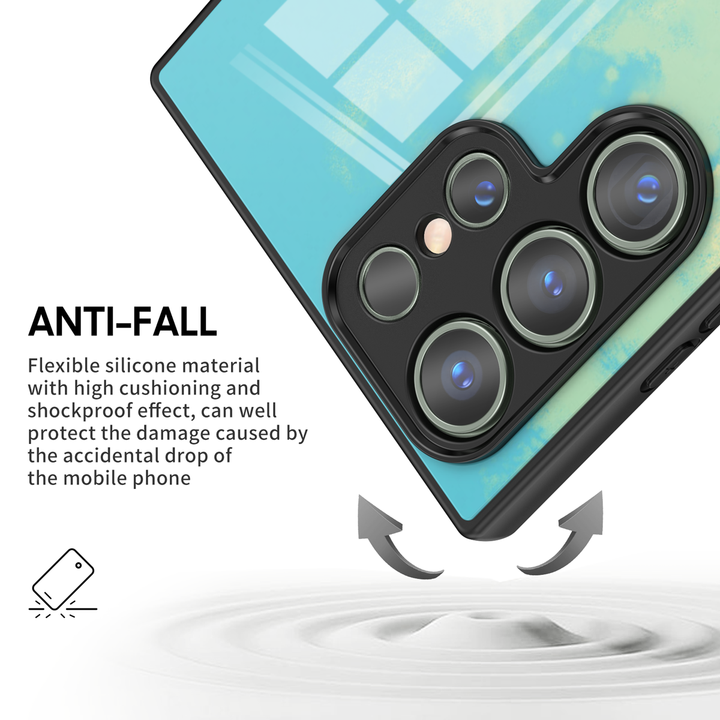 " Sea fog Blue " | Samsung Liquid Silicone Case