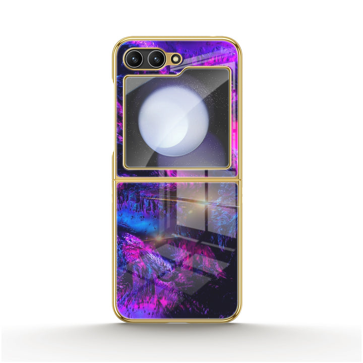 " Nebula-Psychedelic " | Samsung Electroplated Glass Case