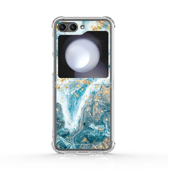 " Hurricane Waves " | Samsung Electroplated Glass Case