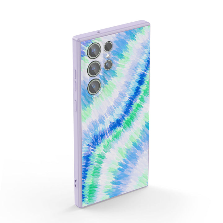 Samsung Tie Dye Series | " Oasis " Liquid Silicone Phone Case