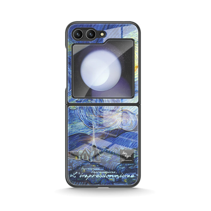 " The Starry Night " | Samsung Electroplated Glass Case