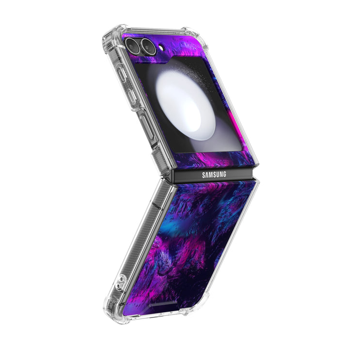 " Nebula-Psychedelic " | Samsung Electroplated Glass Case