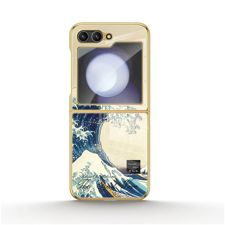 " The Great wave " | Samsung Electroplated Glass Case