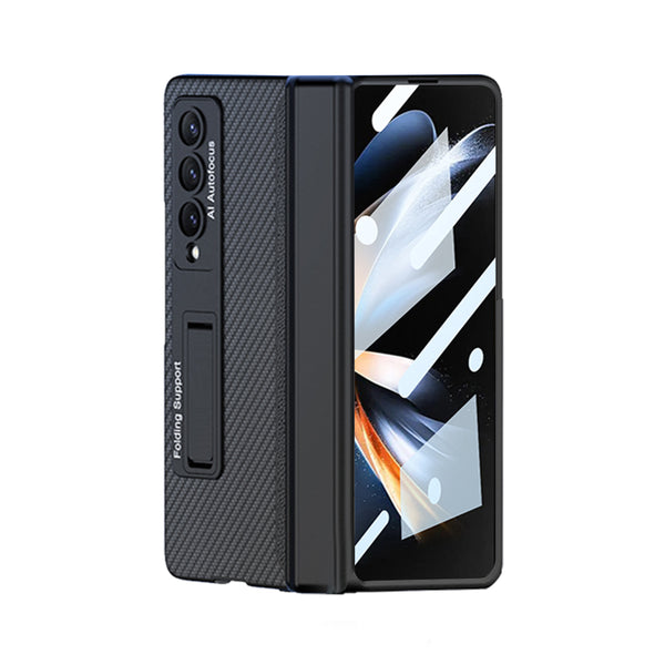 Samsung Series | Galaxy Z Fold 3 Leather Phone Case（With S Pen Holder ）