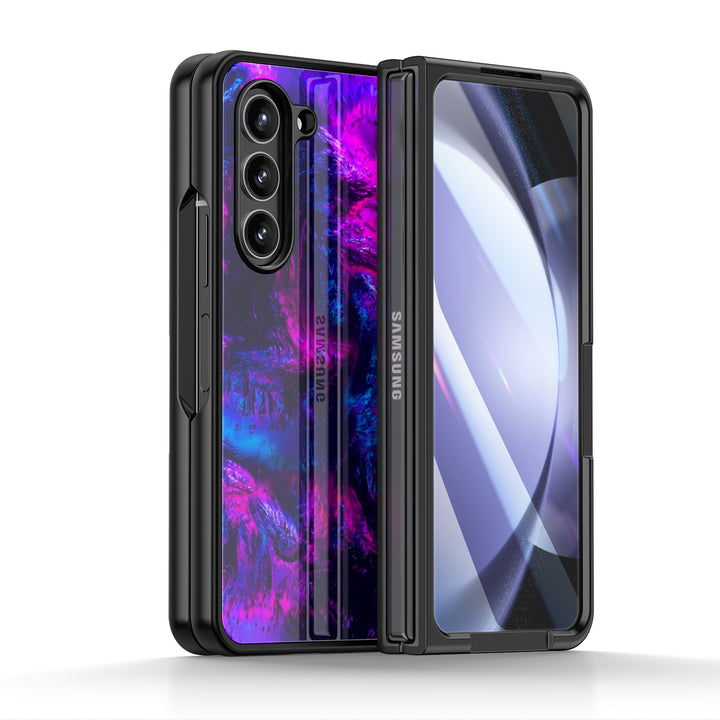 " Nebula-Psychedelic " | Samsung Tempered Glass Case