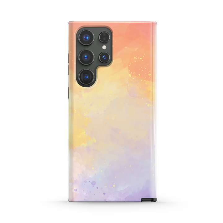 Samsung Watercolor  Series | " Starry Sky " Tempered Glass Phone Case