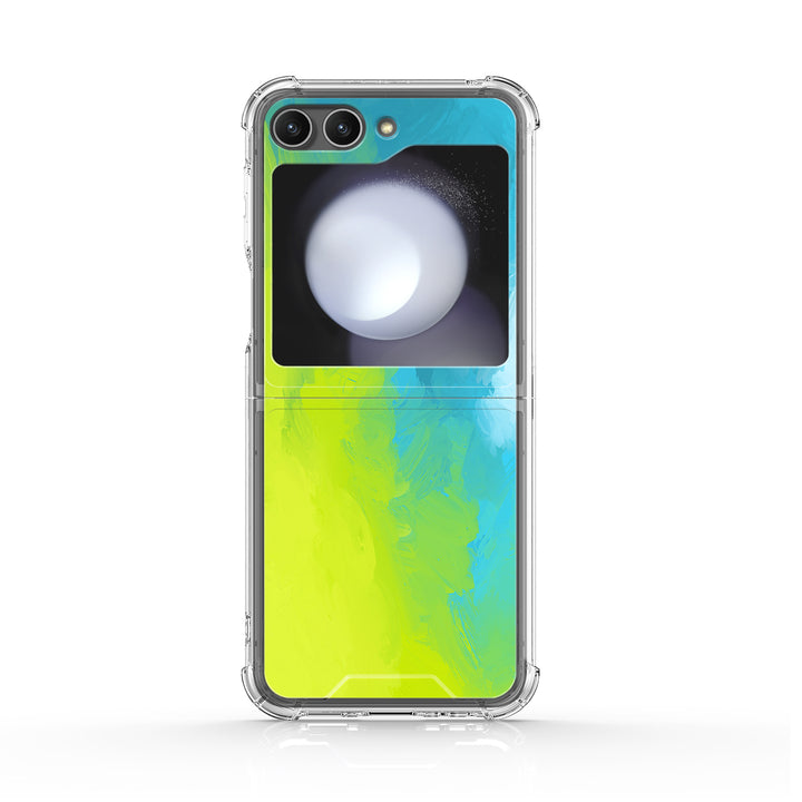 " Fluorescent Beach " | Samsung Electroplated Glass Case