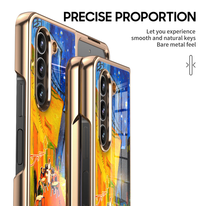 " The Little Prince-Mango Moon " | Samsung Tempered Glass Case