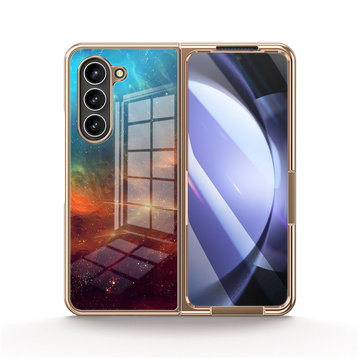 " Milky Way-Starburst " | Samsung Tempered Glass Case