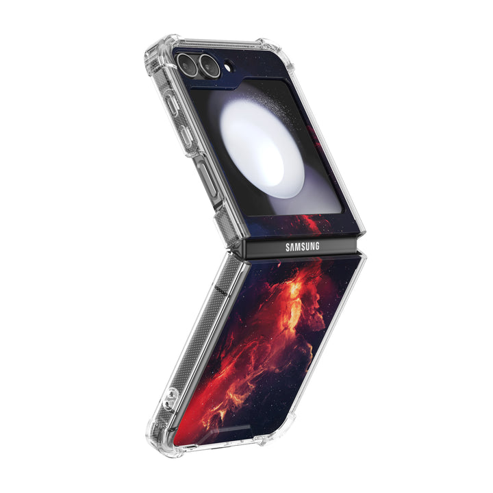 " Interstellar-Fire Cloud " | Samsung Electroplated Glass Case