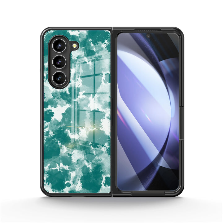 " Camouflage " | Samsung Tempered Glass Case