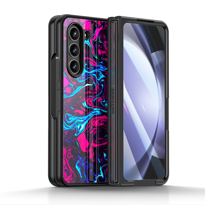 " Distorted Spacetime " | Samsung Tempered Glass Case