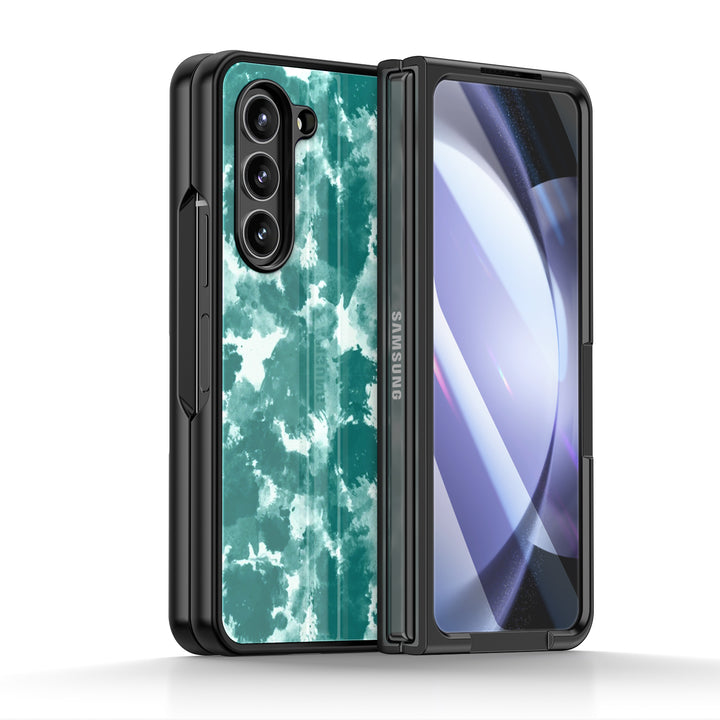 " Camouflage " | Samsung Tempered Glass Case