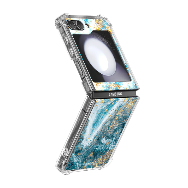 " Hurricane Waves " | Samsung Electroplated Glass Case