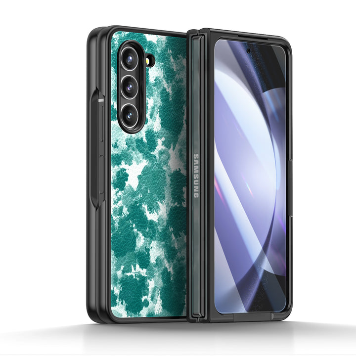 " Camouflage " | Samsung Tempered Glass Case