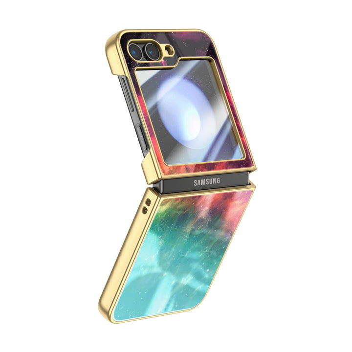 " Fantasy Starry Sky " | Samsung Electroplated Glass Case