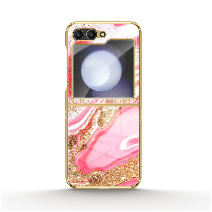 " Pink Lake " | Samsung Electroplated Glass Case