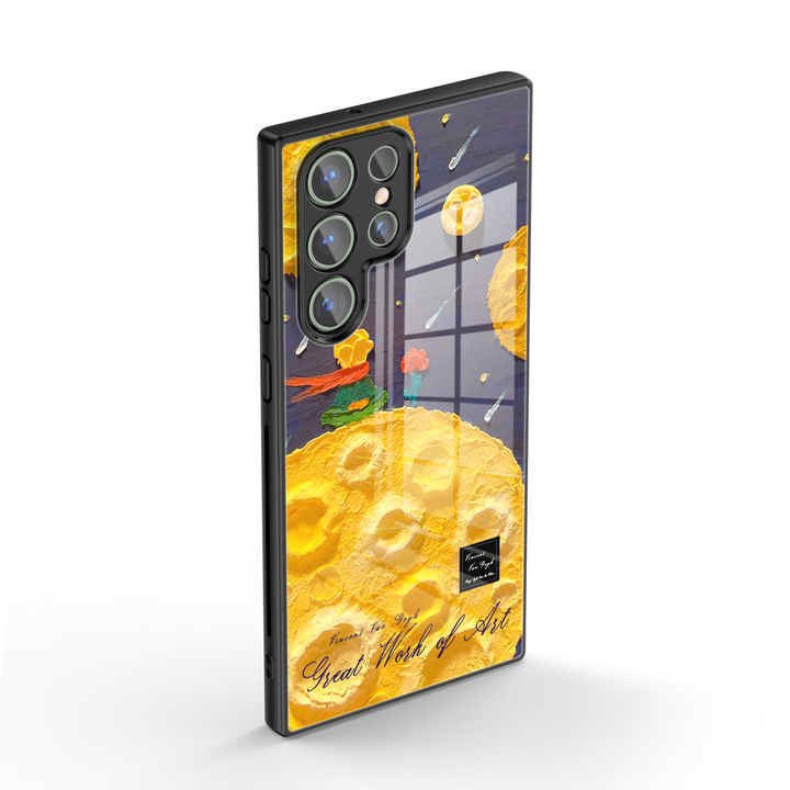 Samsung Oil Painting Series |  " The Little Prince-Meteor " Liquid Silicone Phone Case