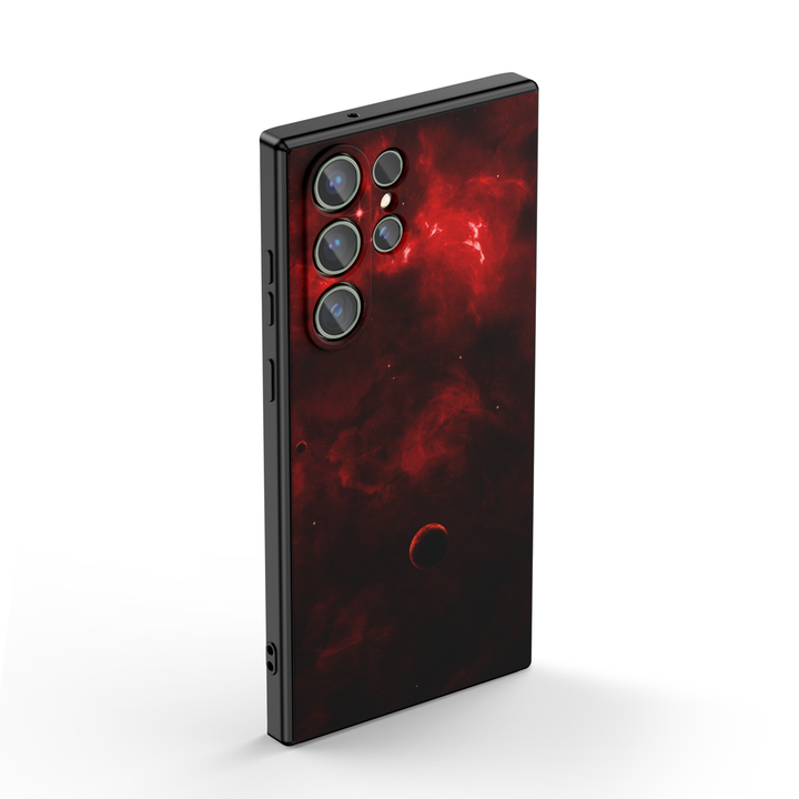 Samsung Galaxy Series | " Red Planet " Liquid Silicone Phone Case