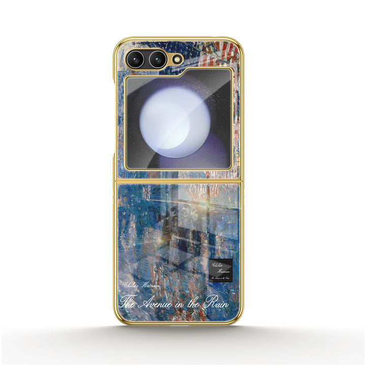 " The Avenue in the Rain " | Samsung Electroplated Glass Case