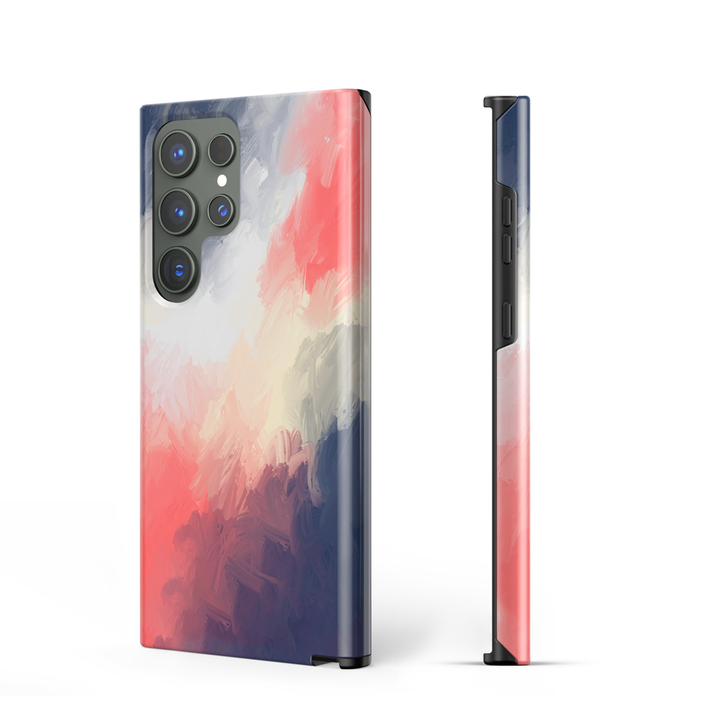 " Blue Red " | Samsung Tough Case