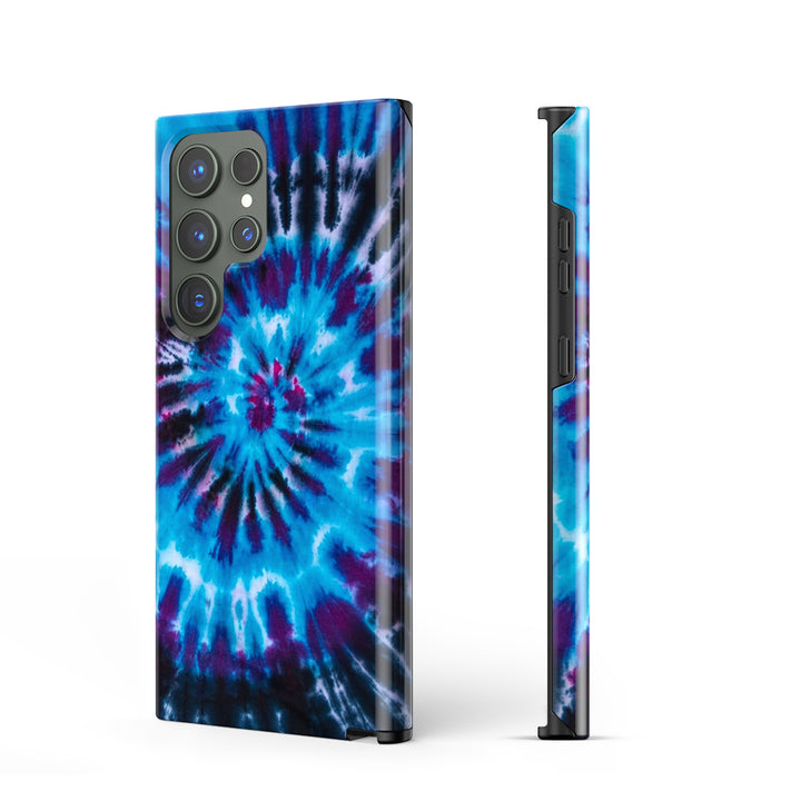 Samsung Tie Dye Series | " Thunder " Tempered Glass Phone Case