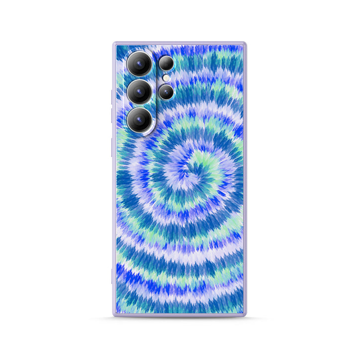 Samsung Tie Dye Series | " Ultramarine " Liquid Silicone Phone Case